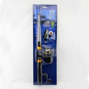 New Almighty Fishing Lure Kit Complete Set With fishing rod and reel