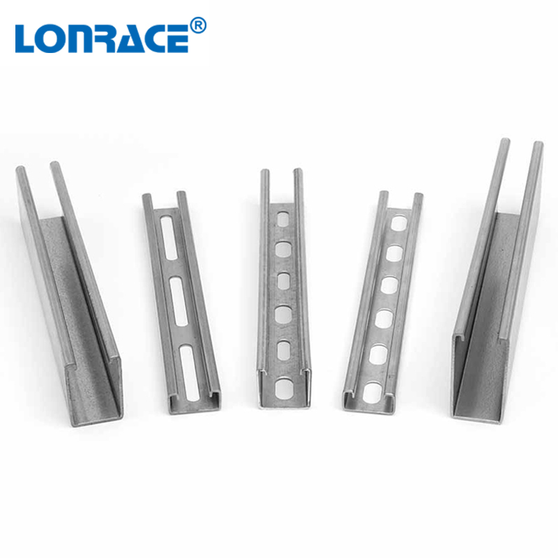 C strut channel Galvanized Steel Slotted