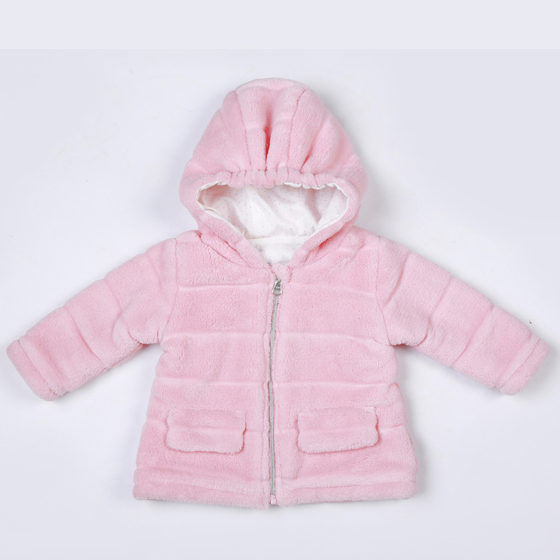 Super Soft Coral Fleece Infant's Jacket