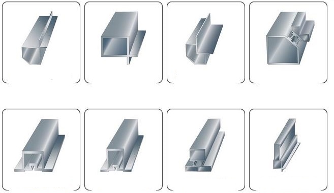 001a Customized Air Conditioner Aluminium Extrusion Profile