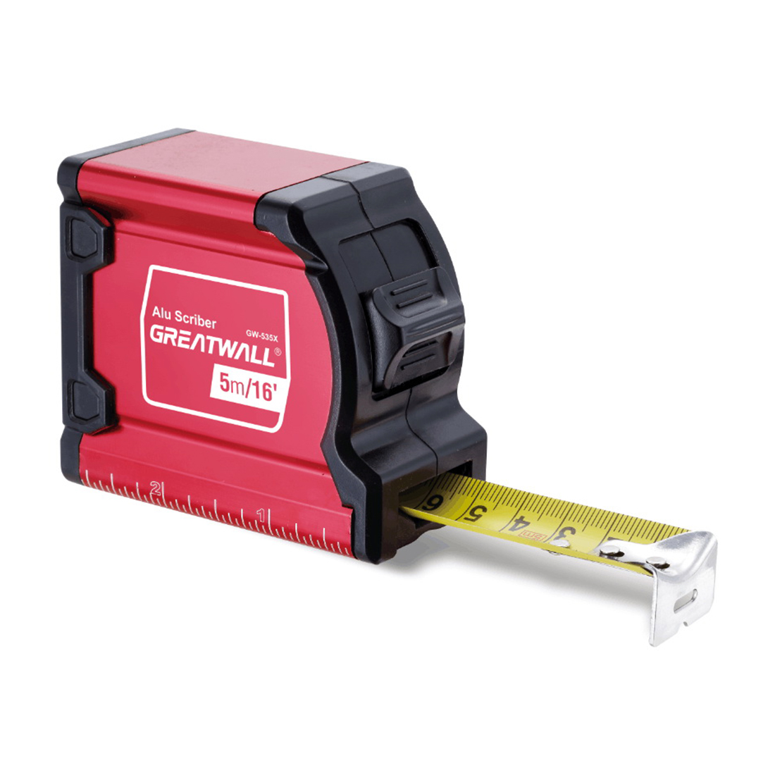 Steel tape measure，measuring tape with aluminium case