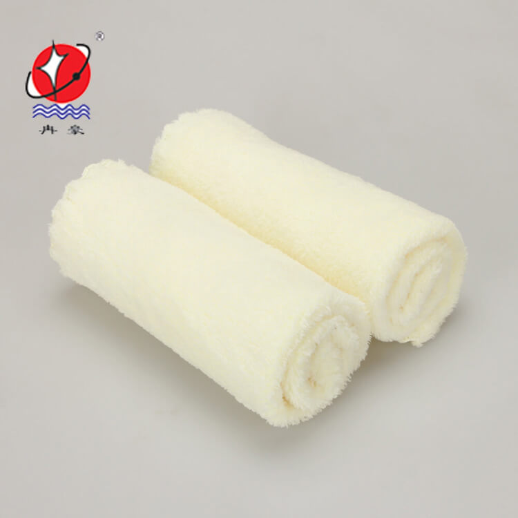 Home textiles factory RH-QJ0134 Microfiber wipe cloth Edgeless coral fleece microfiber cleaning rag microfiber kitchen cloth