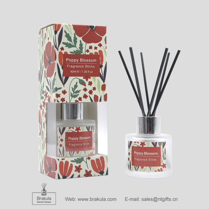40ml Diffuser-Poppy Blossom reed diffuser scented diffuser