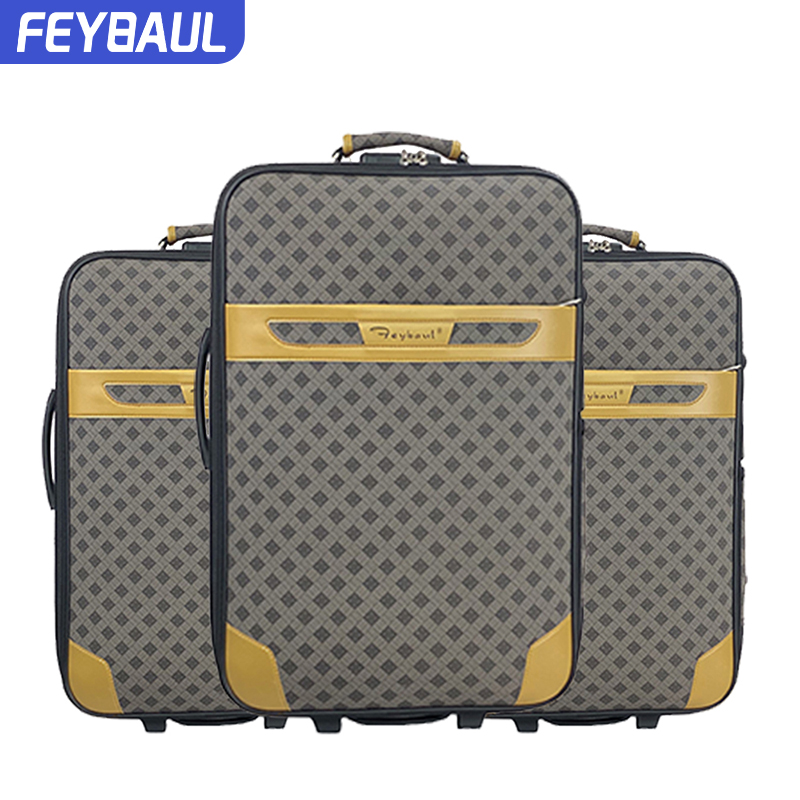 Add to CompareShare Luggage boarding box pull rod box quiet soft cloth box