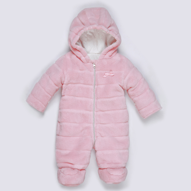 Super Soft Coral Fleece Infant's Overall