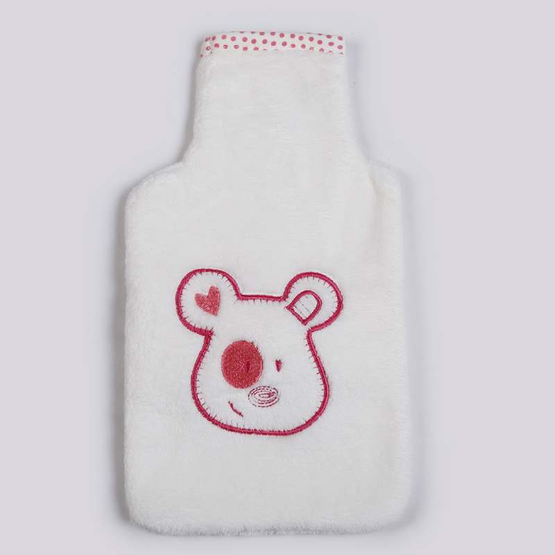 Super Soft Coral Fleece Hot Water Bottle Cover