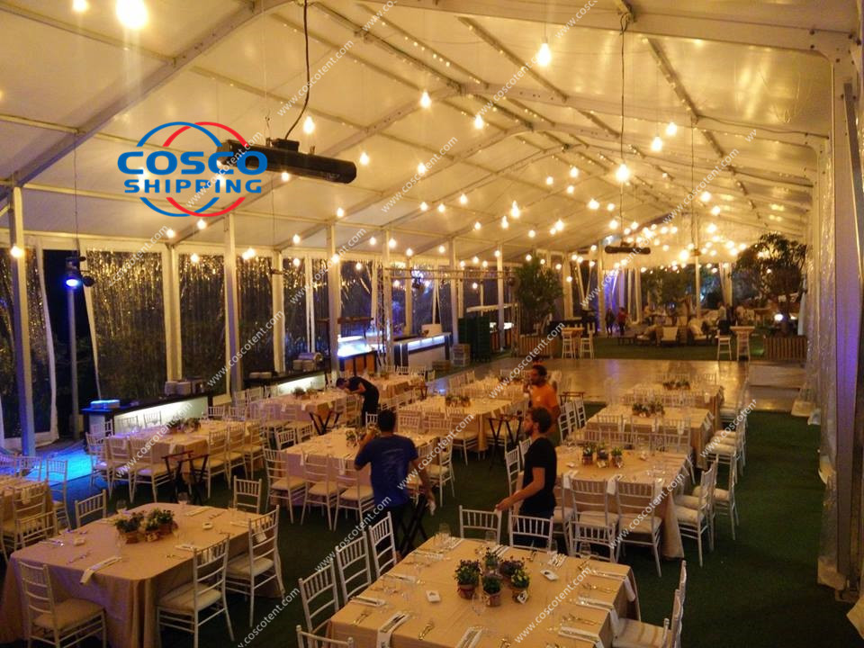 Customized hotel party mqrquee