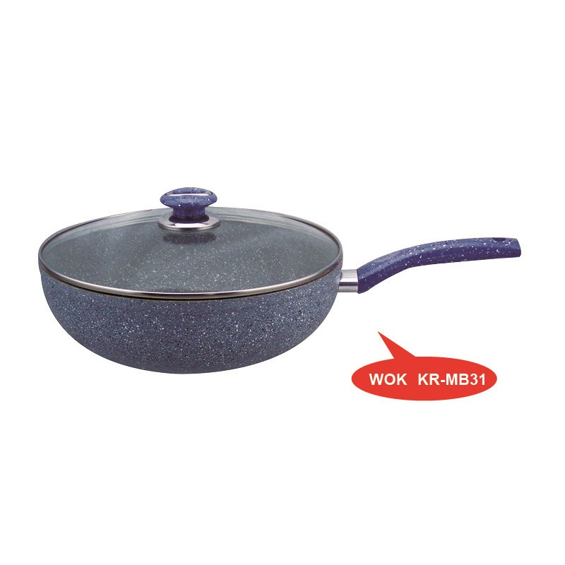 Wok With Glass Lid