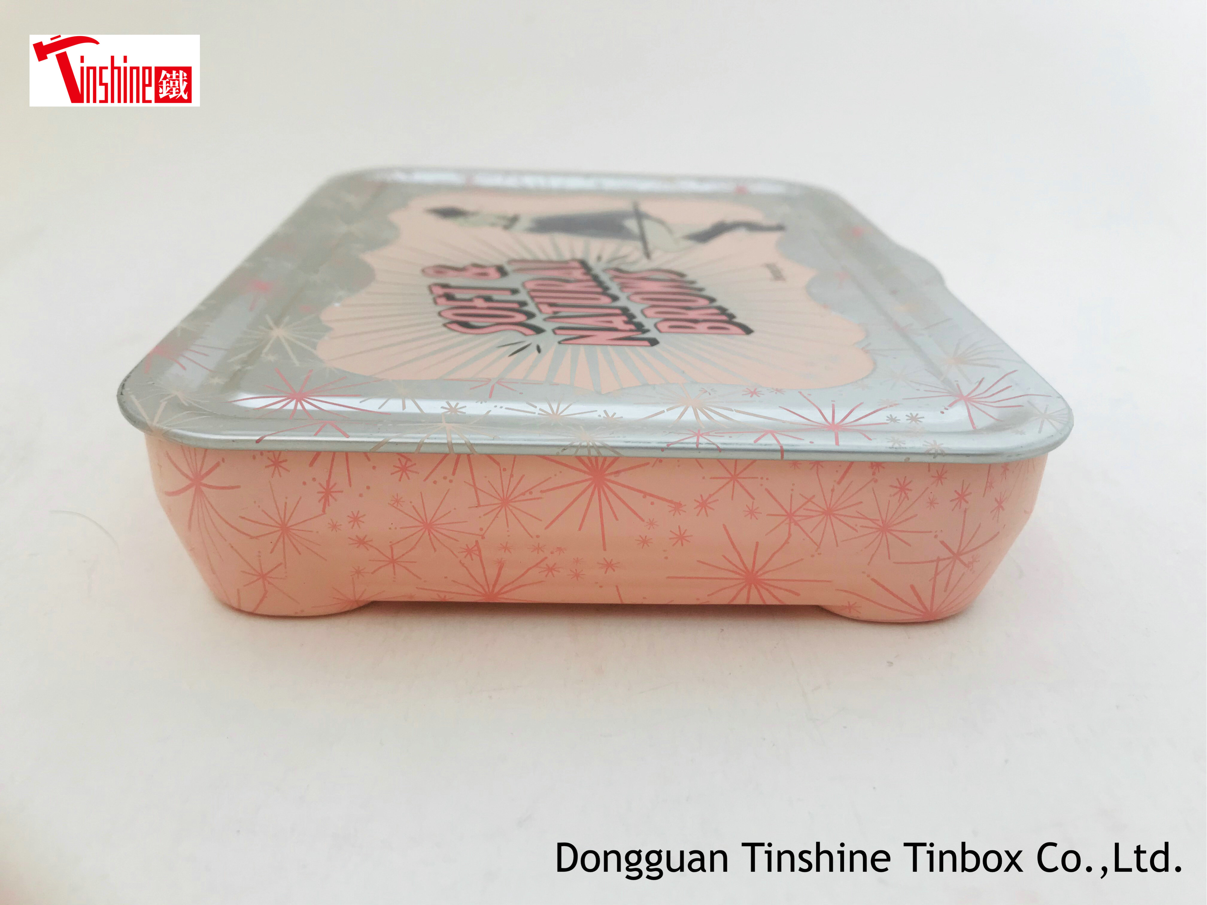 Magic popular cosmetic tinbox tinbox, tin can , tin package, metal box, metal can, containe, canister, Magic pig cosmetic tinbox