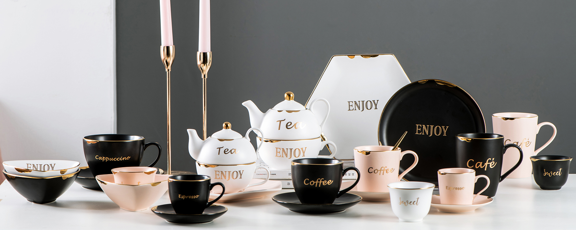 Chaozhou Feida Ceramic Industrial Co., Ltd. – Ceramic coffee cups and saucers 1