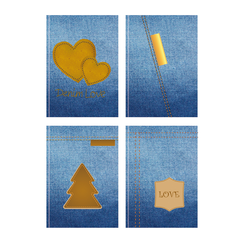 Denim Hardcover Notebook