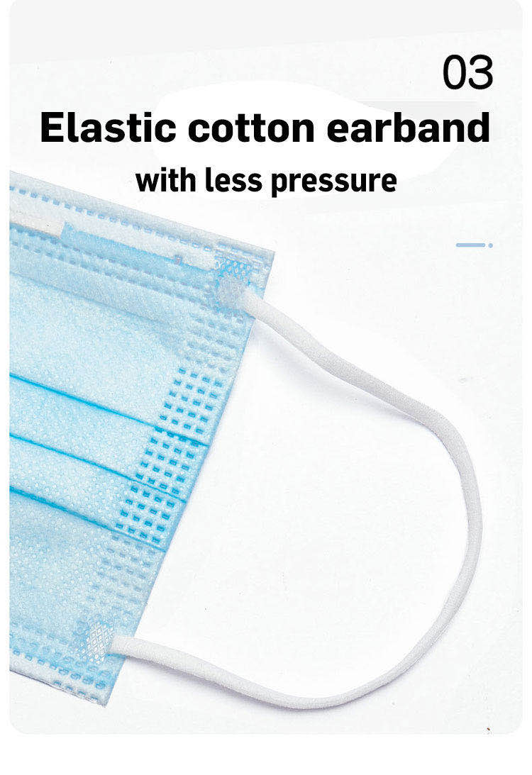 3ply non woven disposable face mask