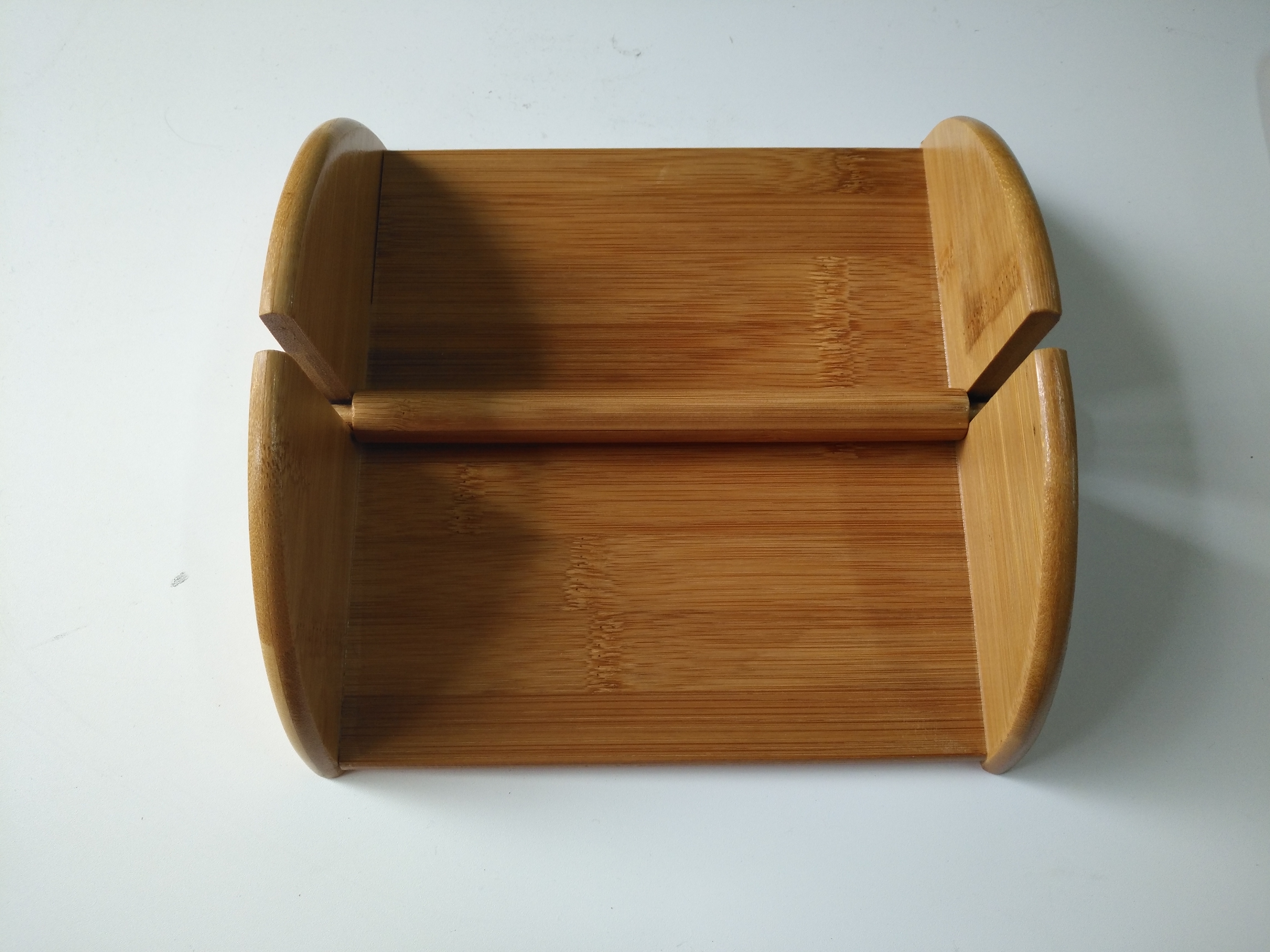 Bamboo towel rack