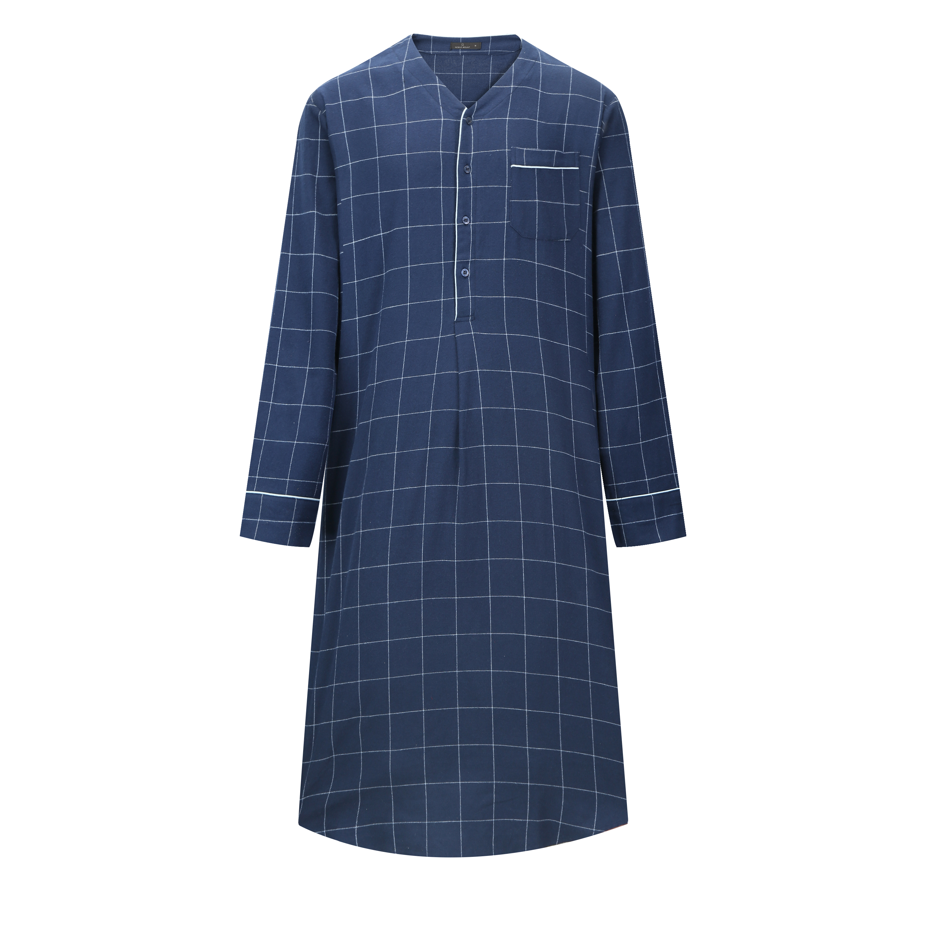 Mens Flannel Sleep Shirt