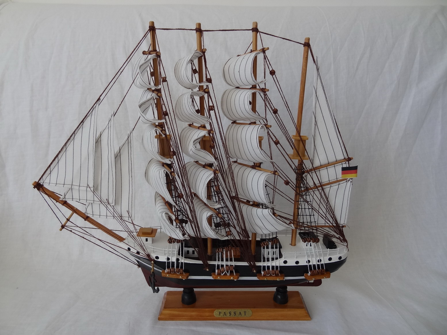 Wooden Boat Decoration