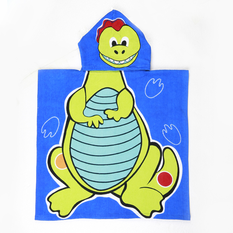 100%Cotton Towel Fabric Children Bath Poncho