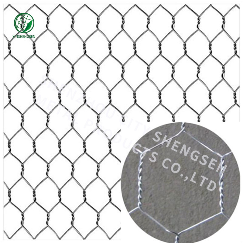 Hexagonal Wire Mesh Hot Dipped Lowest Price Galvanized Hexagonal Wire Netting Chicken Coop Galvanized wire mesh