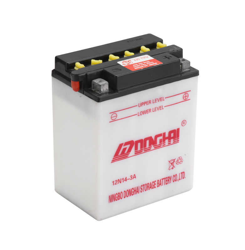 Lead-acid batteries for motorcycles