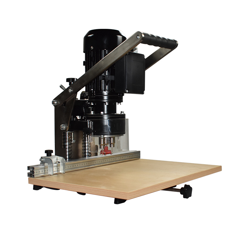 Hinge boring machine