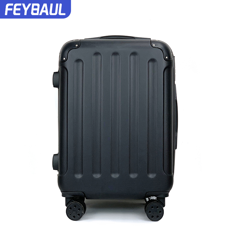 Factory direct sale unique design luggage travelling luggage bag 4 wheels suitcase