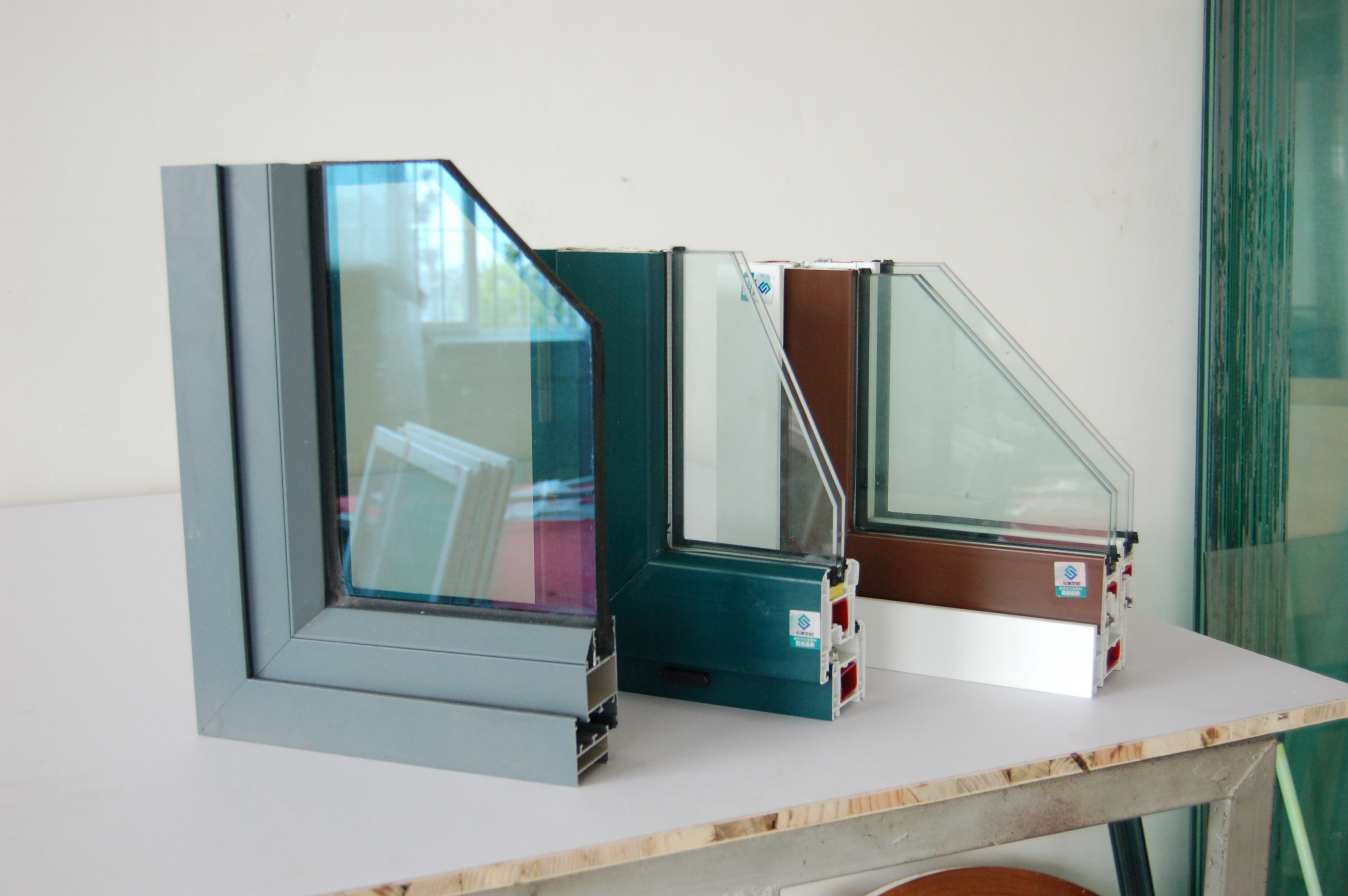 Upvc Windows With Tempered Glass