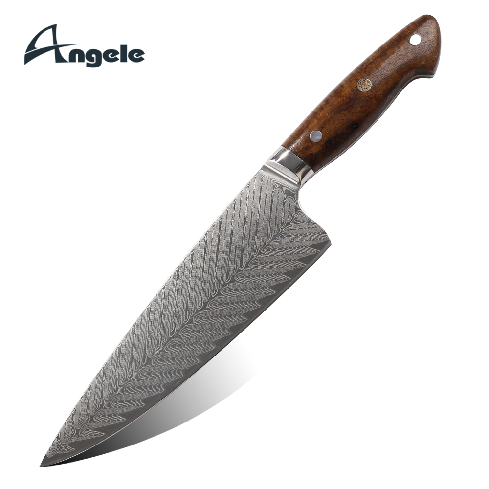 VG-10 damascus steel knife