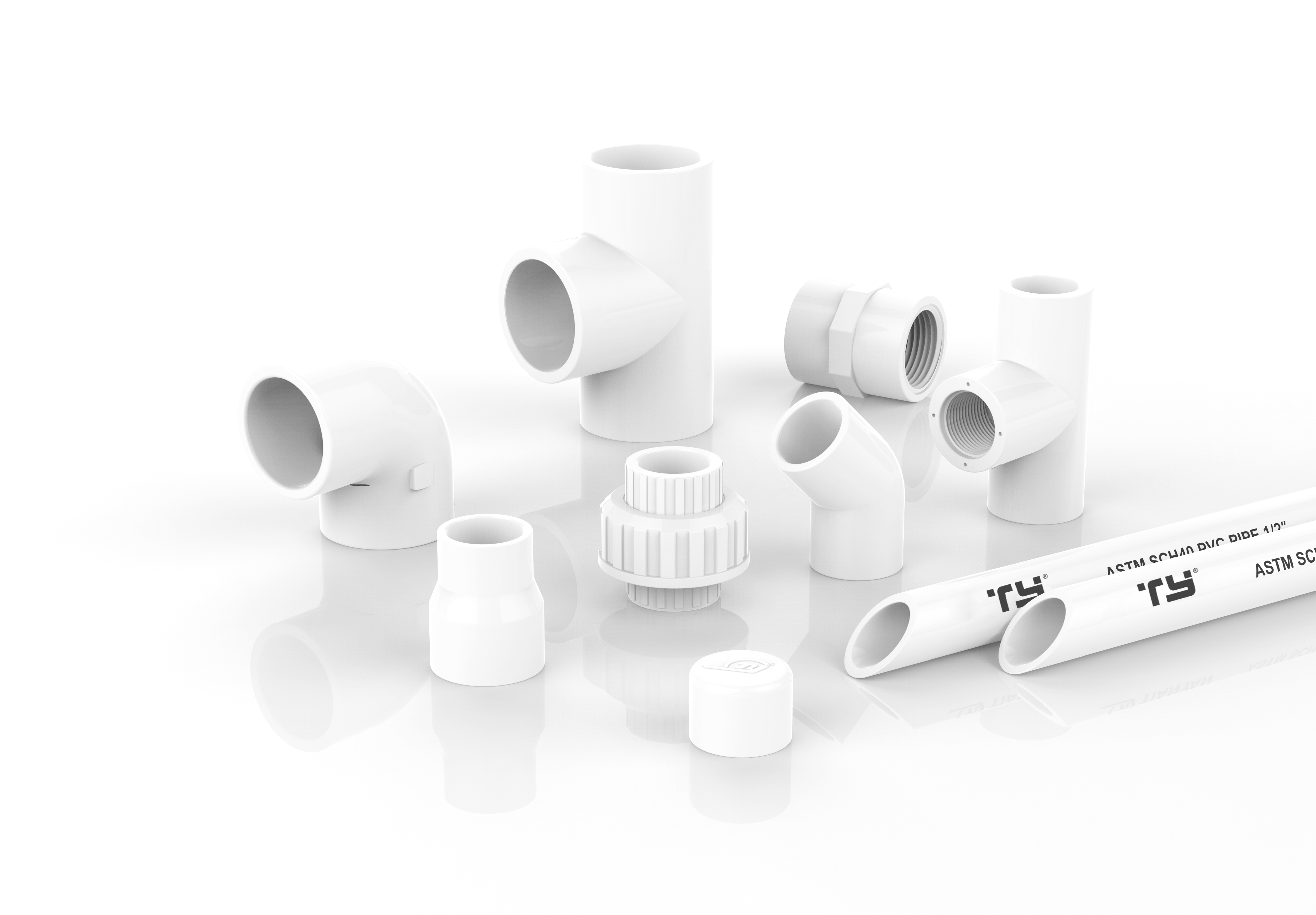 PVC Fitting And Pipe