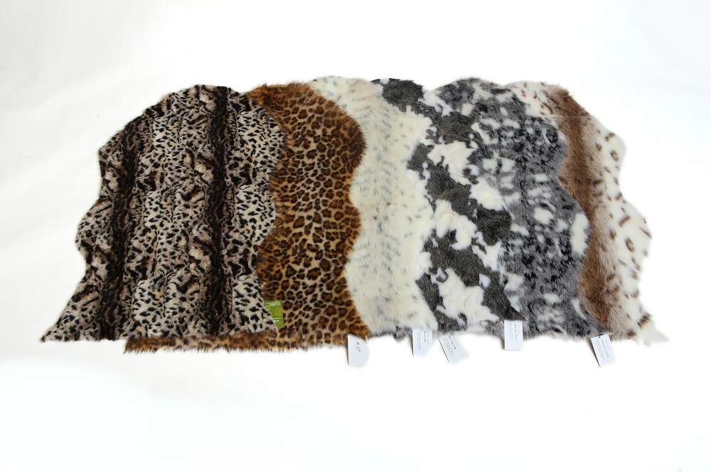 Decorative mat ,rug , Sheep shape rug with suede backing