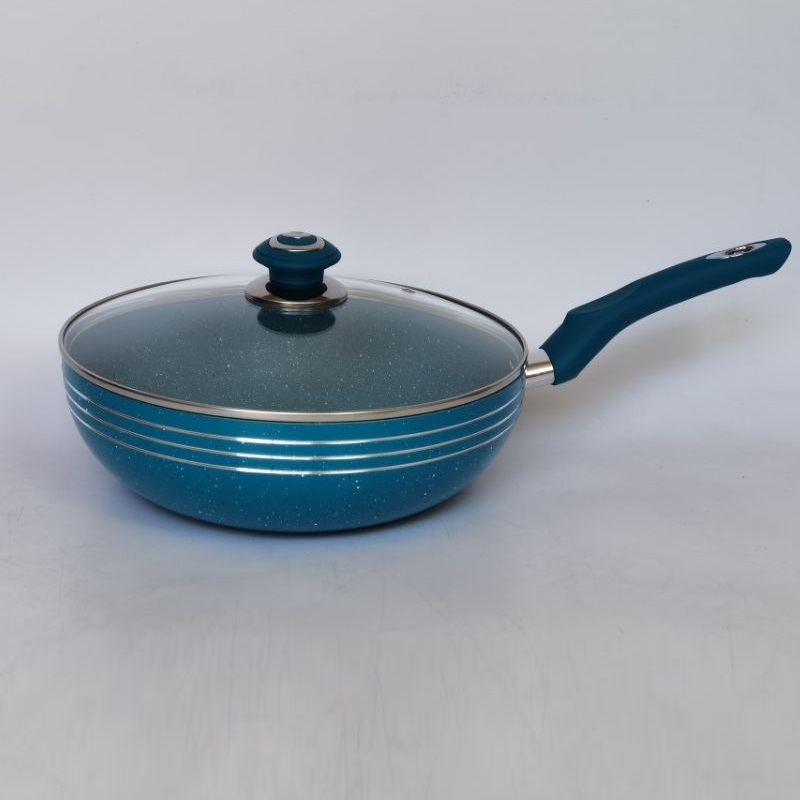 Wok With Glass Lid