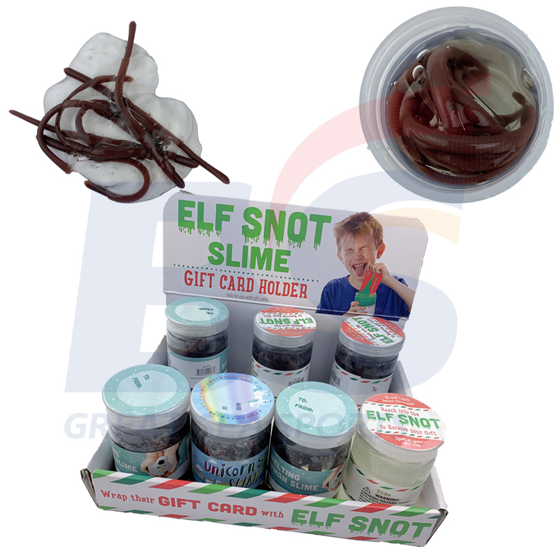 Elf Snot Slime Gift Card Holder
