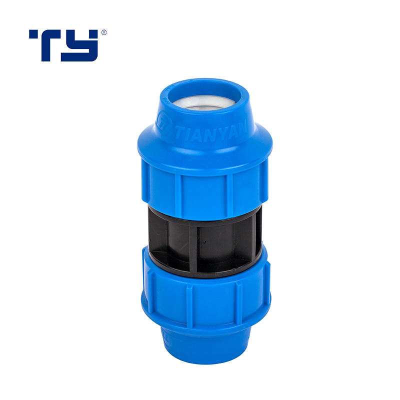 PP/Plastic Compression Fitting Pipe Accessories Flexible Coupling