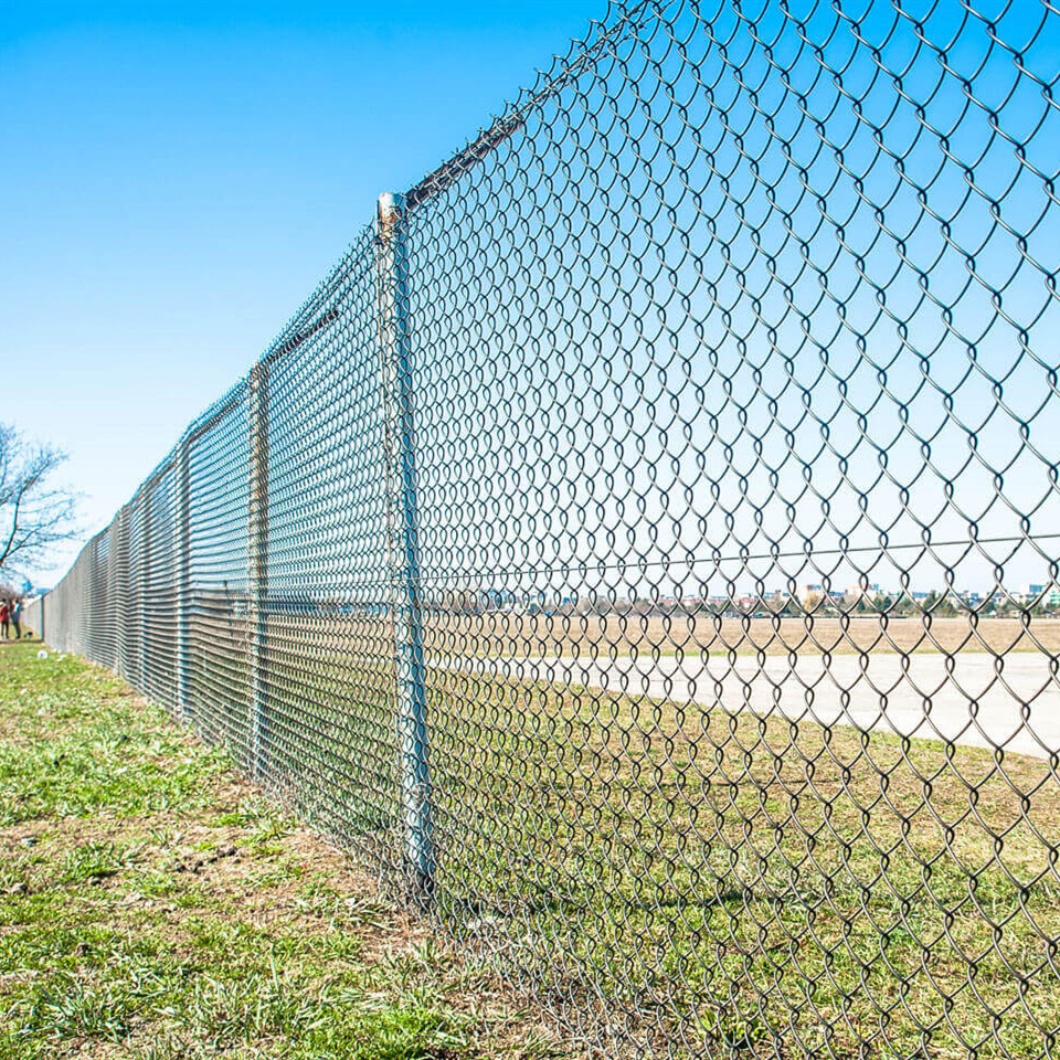 Chain link fence