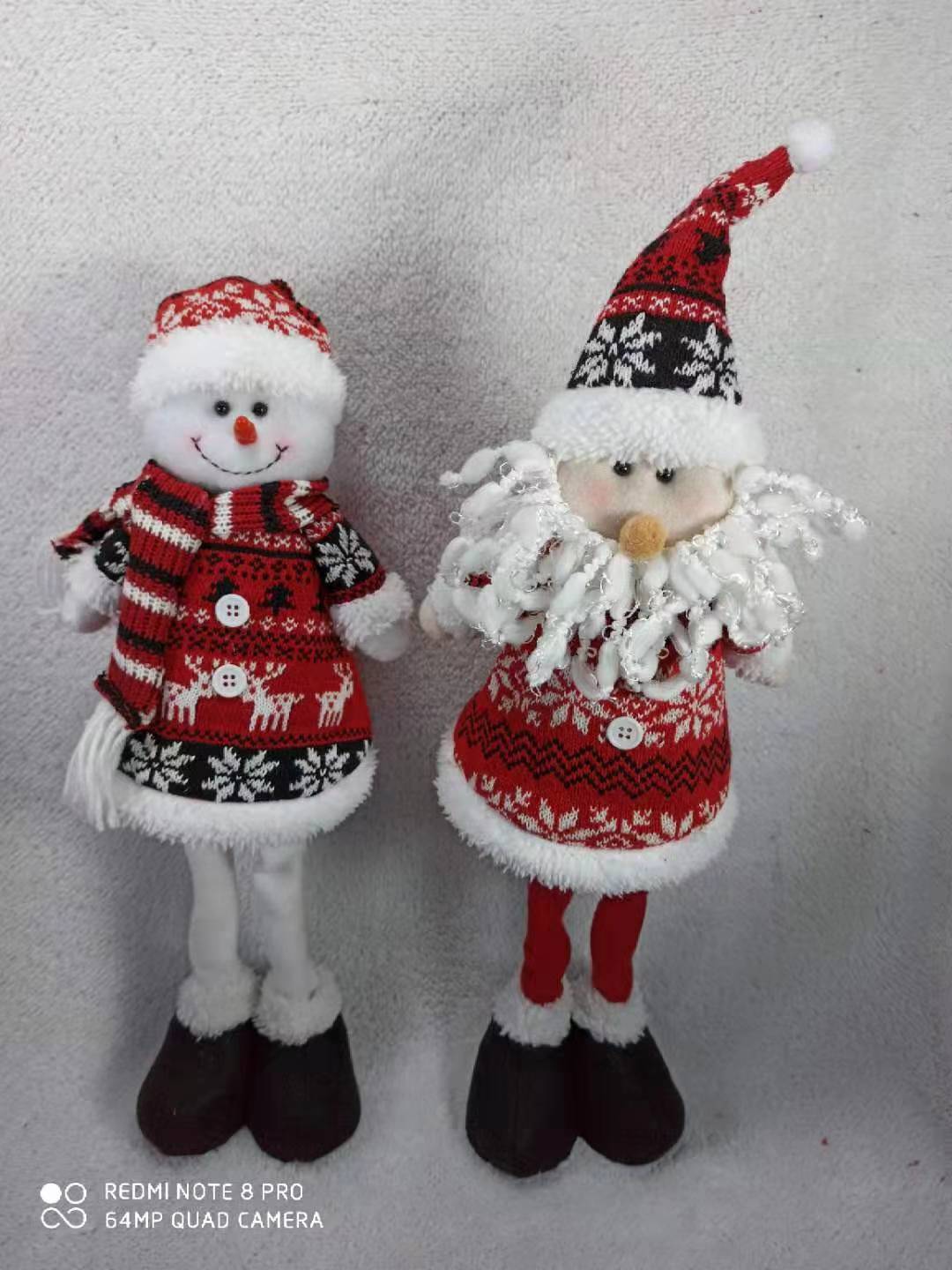 Christmas snowman Santa Claus