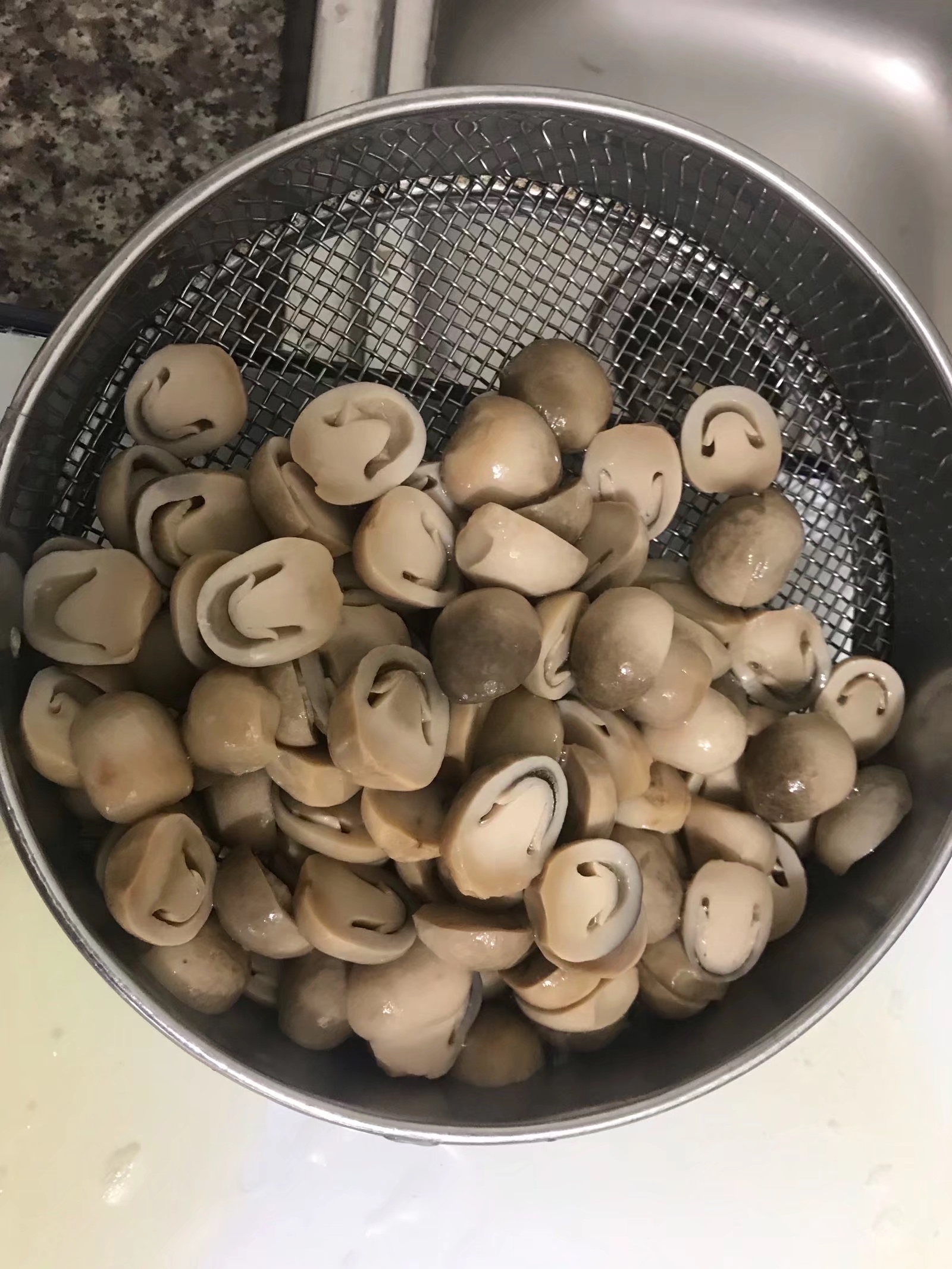 Canned Straw Mushrooms Halves