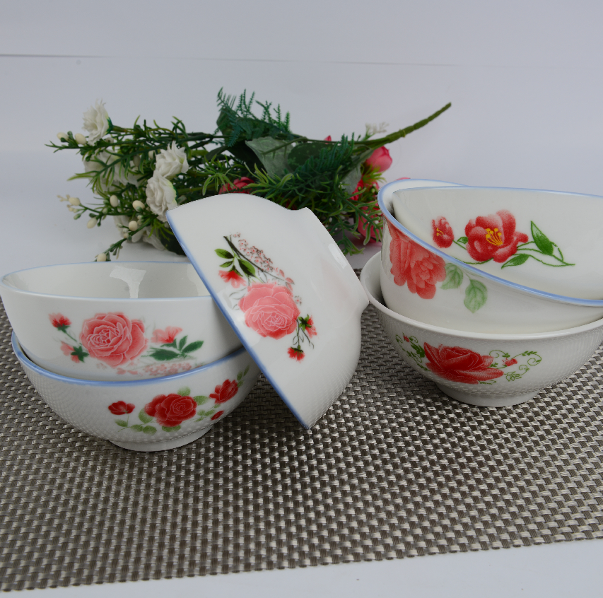 in-glazed ceramic bowl ceramic soup bowl rice bowl