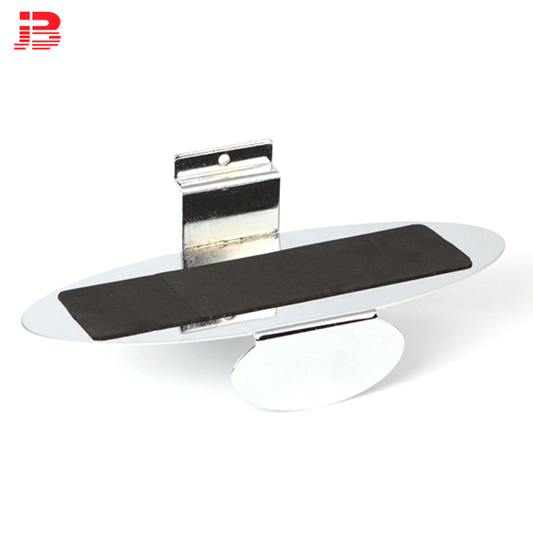 Slatwall iron shoe rack