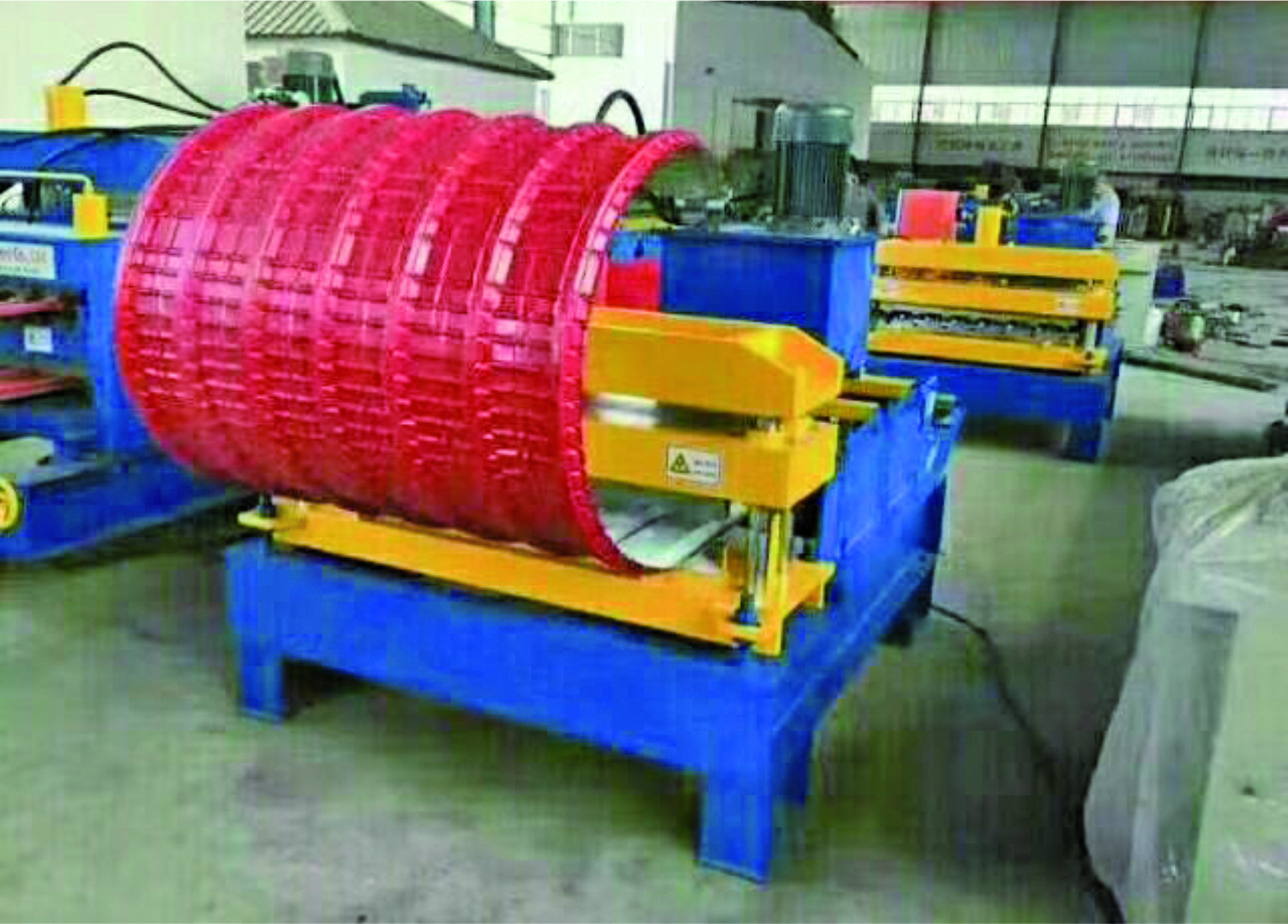 Roof Sheet Horizontal Curving Machinery