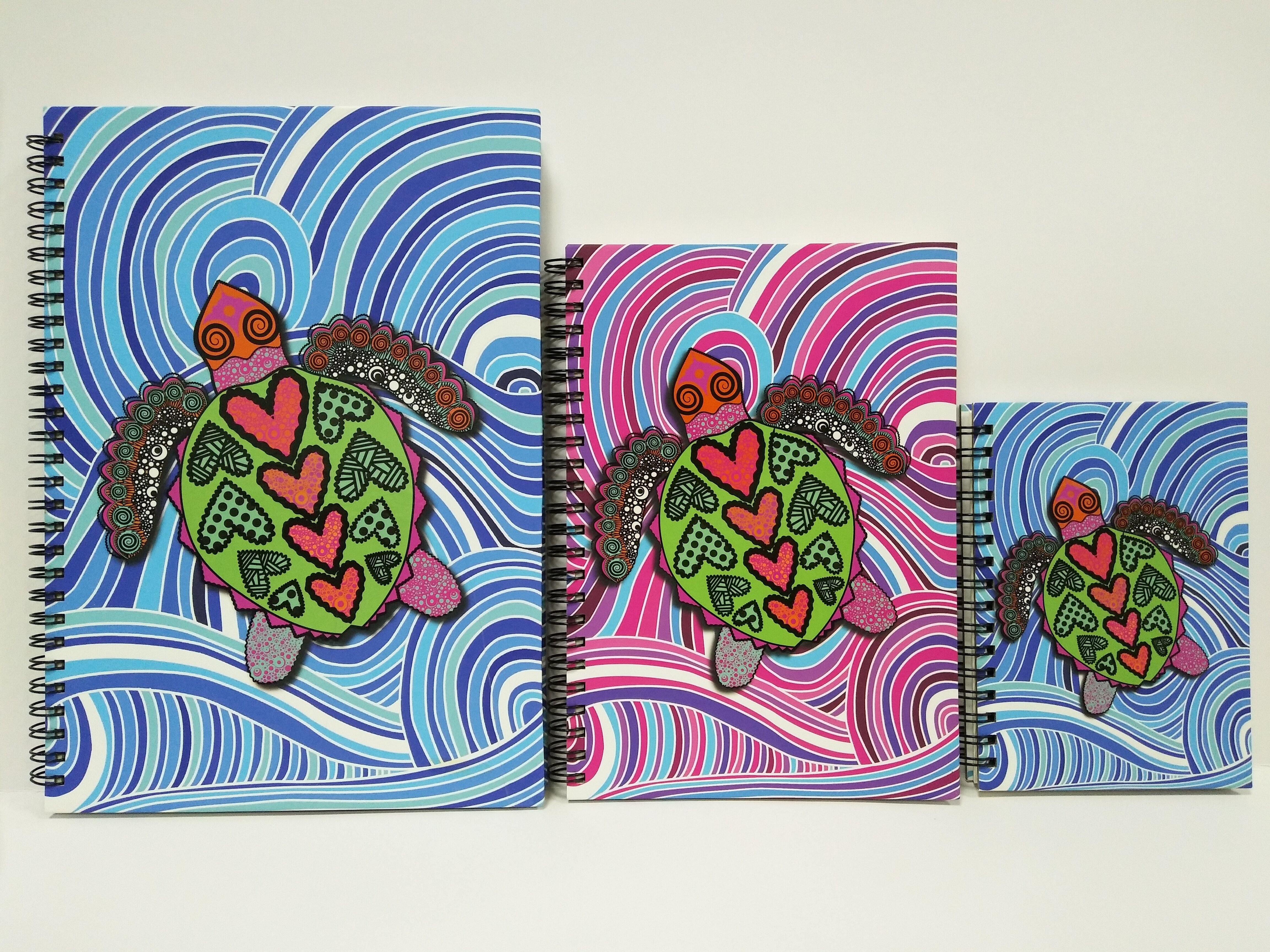 Hard cover notebook
