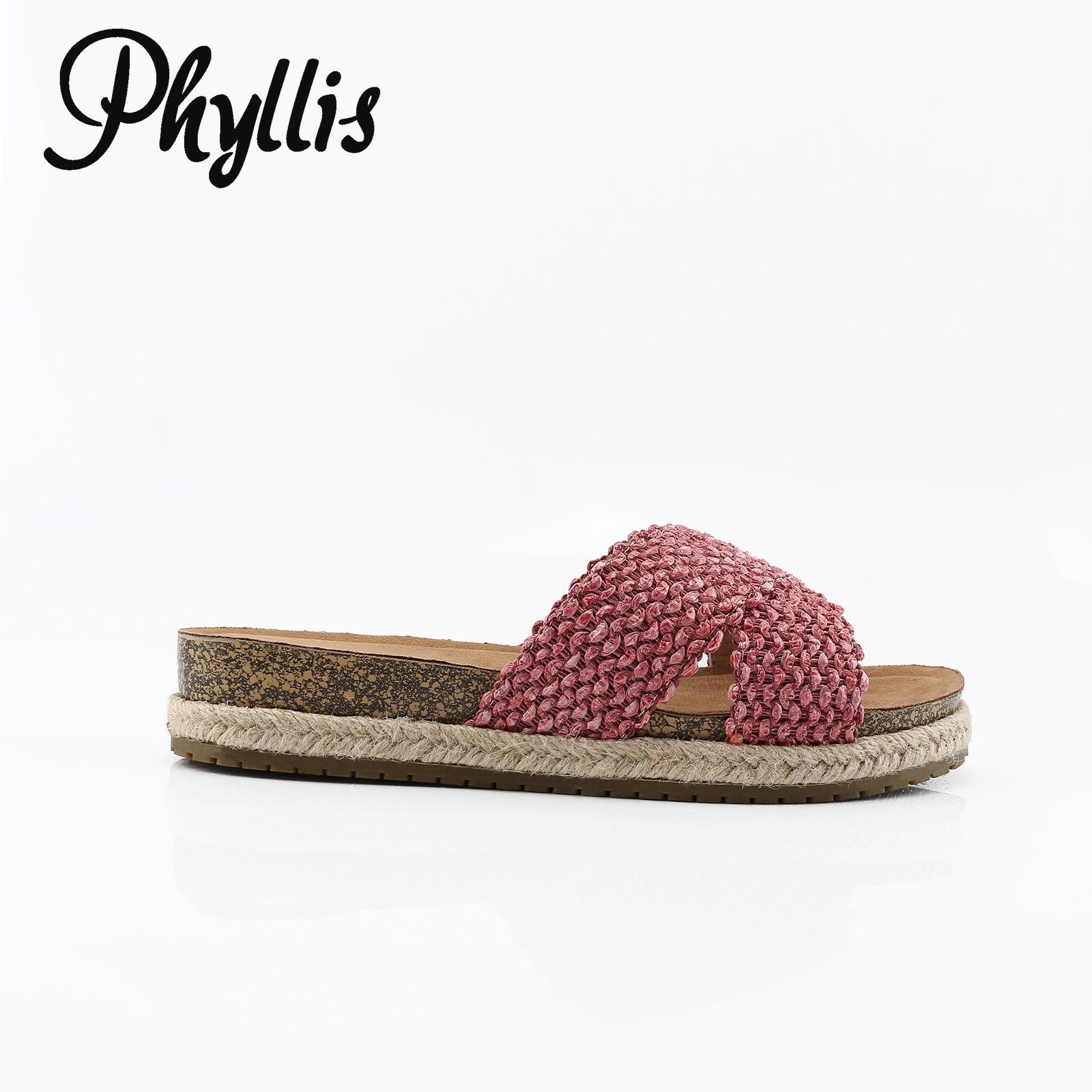 Knitted upper fashion sandal