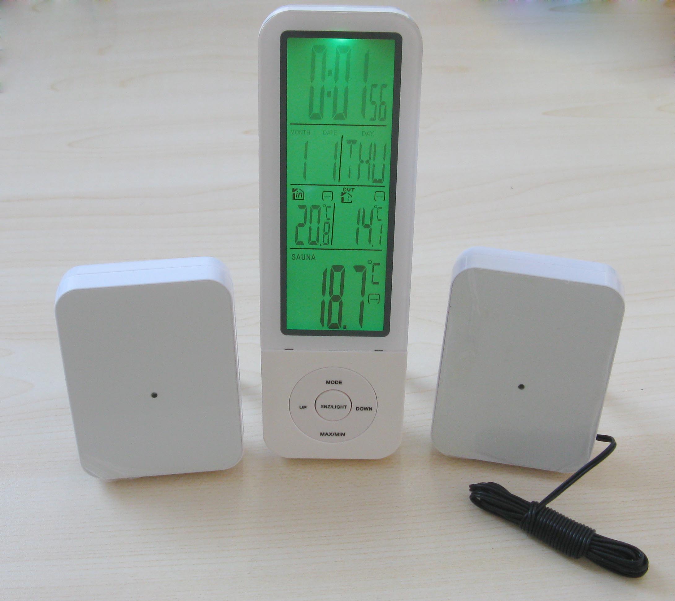 Digital sauna thermometer
