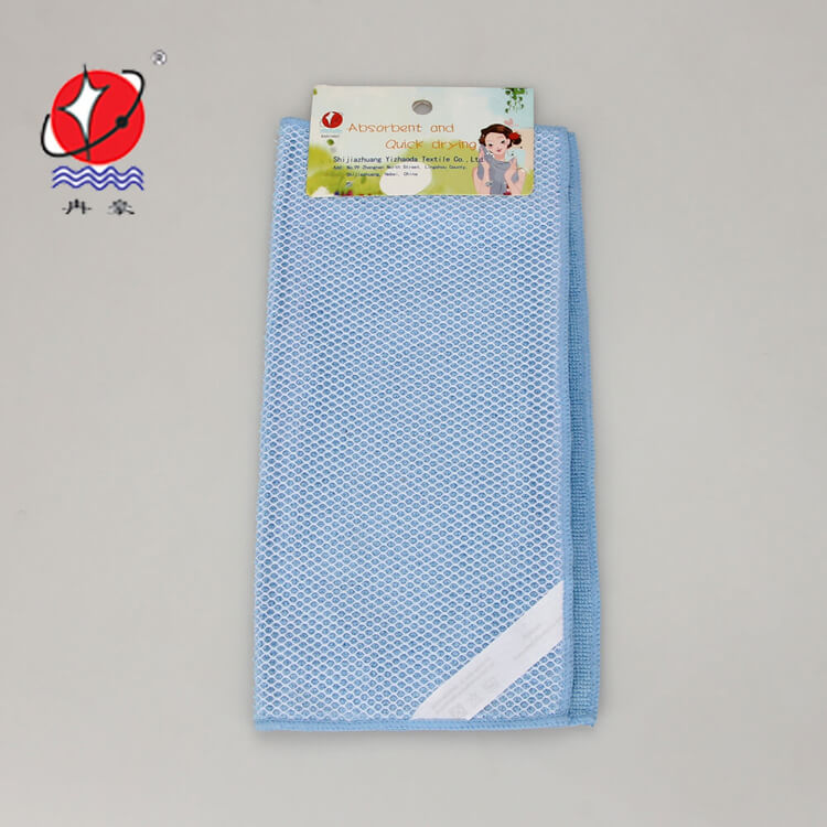 Home textiles factory RH-0123 kitchen textiles wash cloth Mesh dish cloth microfiber cloth microfiber wash cloth microfiber kitchen cloth