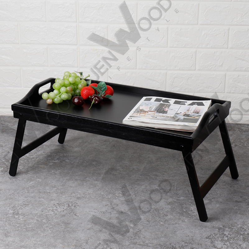 Server tray with leg