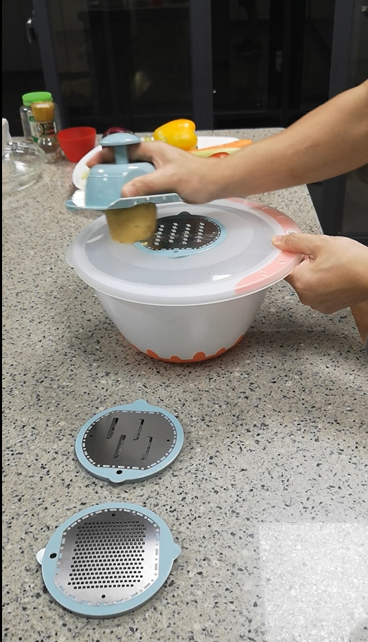 Mutipurpose Salad Bowl With Garter