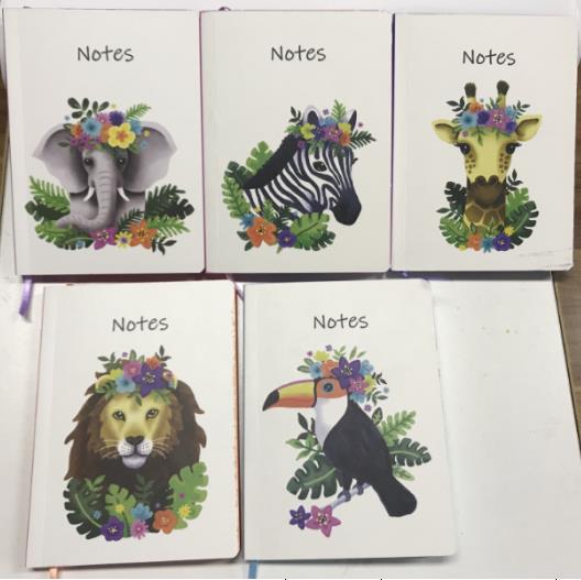 A6 GLUE bound notebook