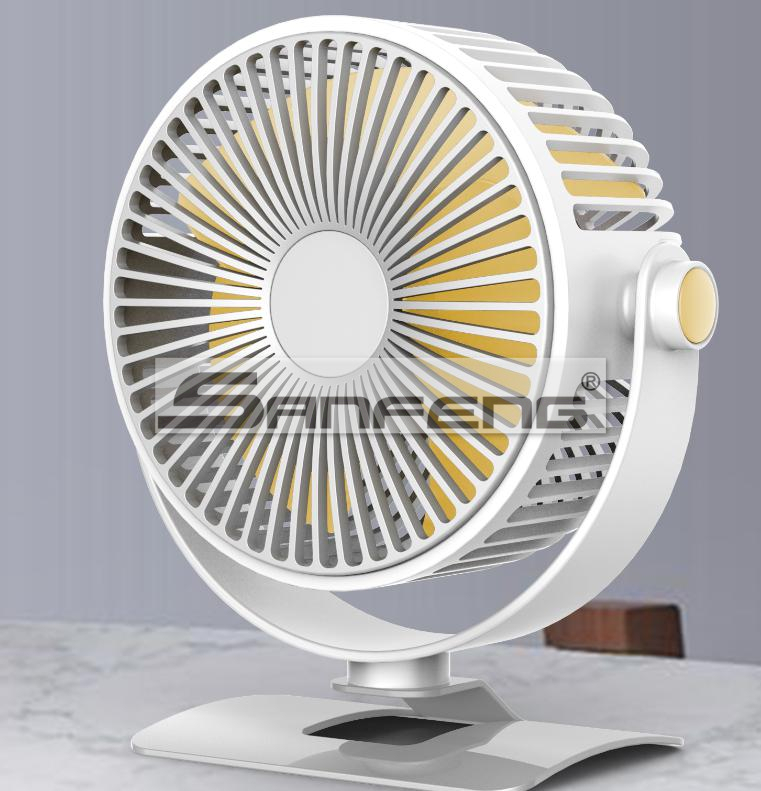 Rechargeable table fan