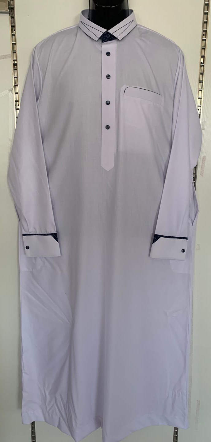 Men`s Long Sleeve Qatari Thobe
