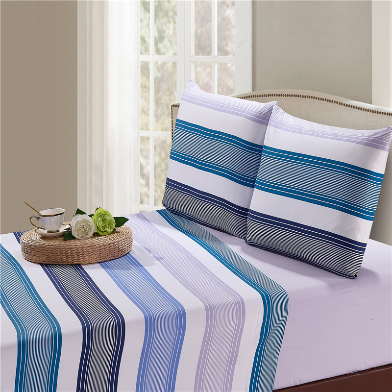 Printed bed sheet set
