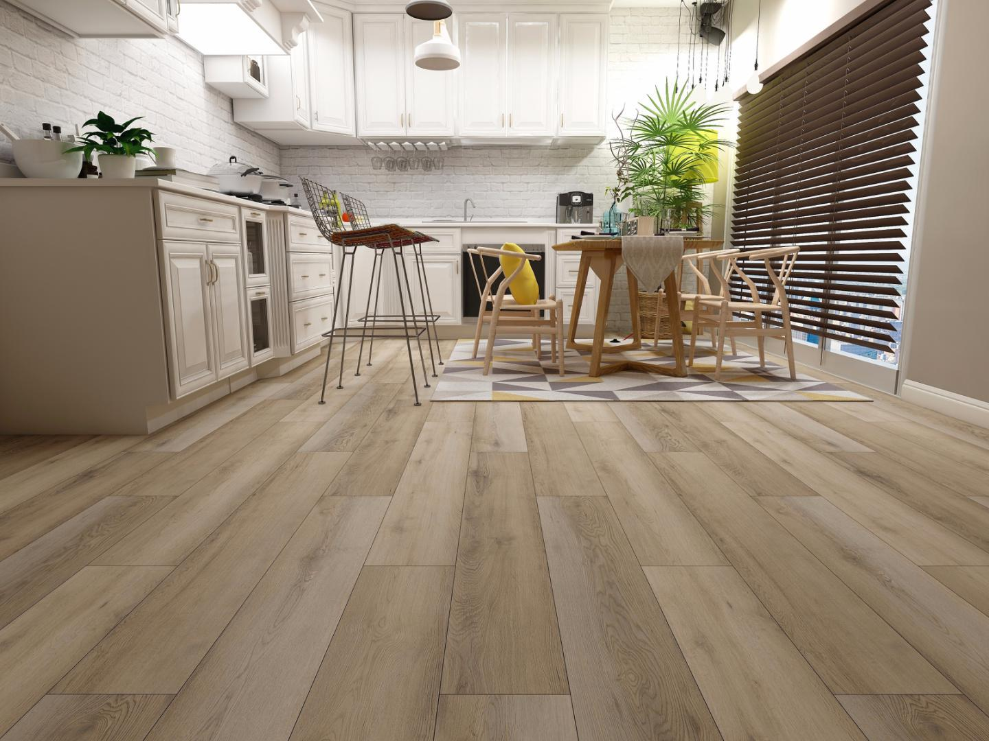 anti-scratch, Waterproof, anti-slip, wooden design, pvc vinyl flooring, Glazed SPC plank