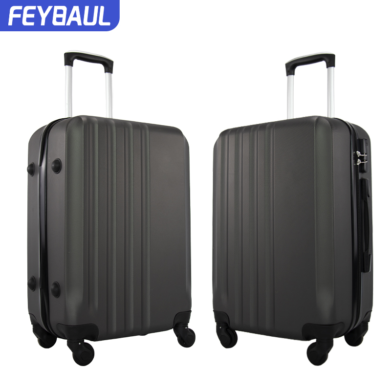 Trending fashion ABS luggage airport luggage cart business luggage trolley travel bag factory price