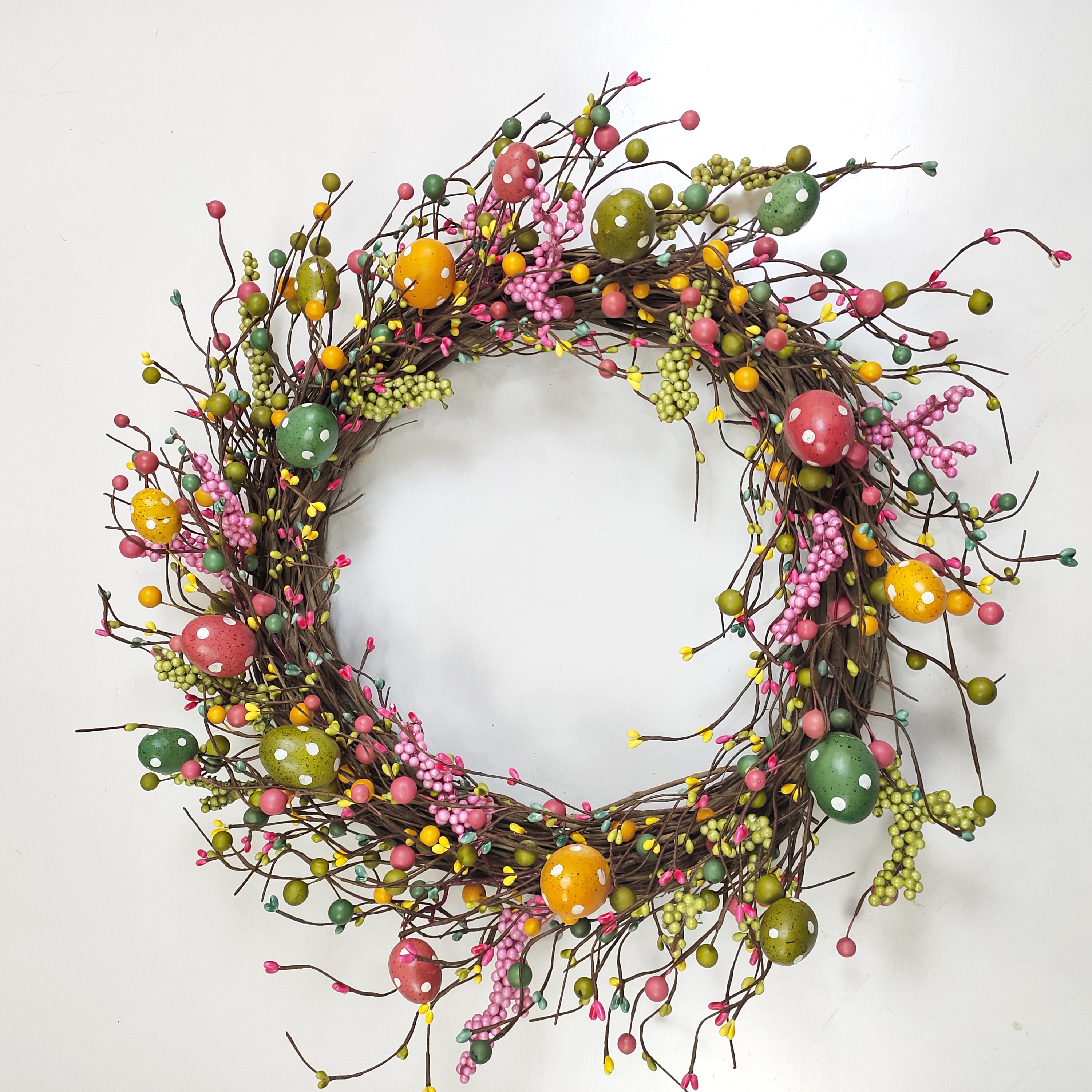 Easter egg wreath